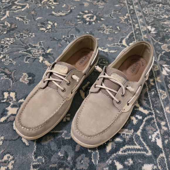 Sperry Shoes - Sperry Grey Boat Shoes